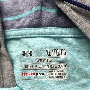 Blue and Gray Under Armour Jacket